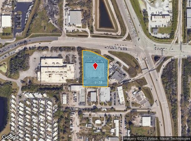 1852 University Pky, Sarasota, FL Parcel Map