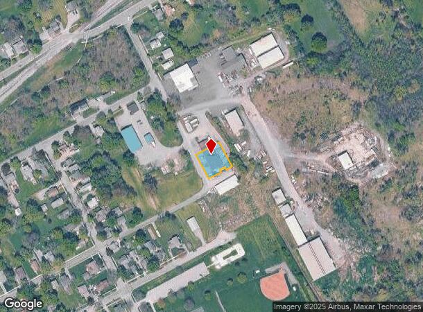 103 Leicester St, Canandaigua, NY Parcel Map