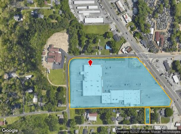 1830 Lafayette Rd, Fort Oglethorpe, GA Parcel Map