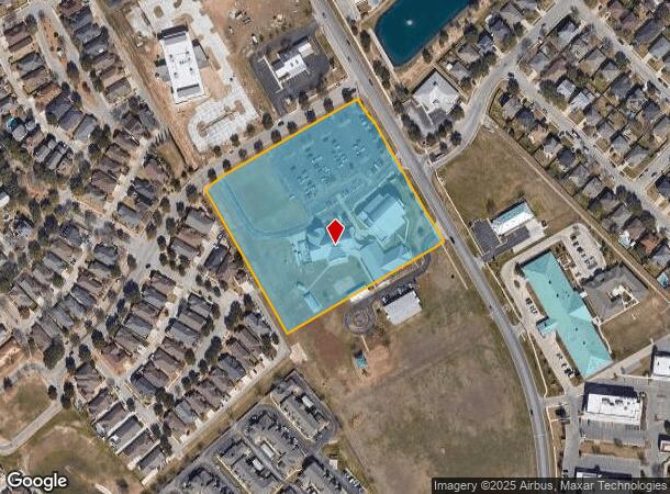  2171 E Common St, New Braunfels, TX Parcel Map
