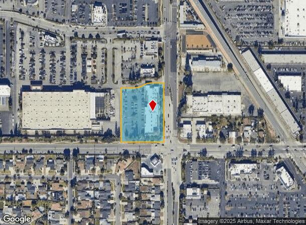 1331 S Lone Hill Ave, Glendora, CA Parcel Map