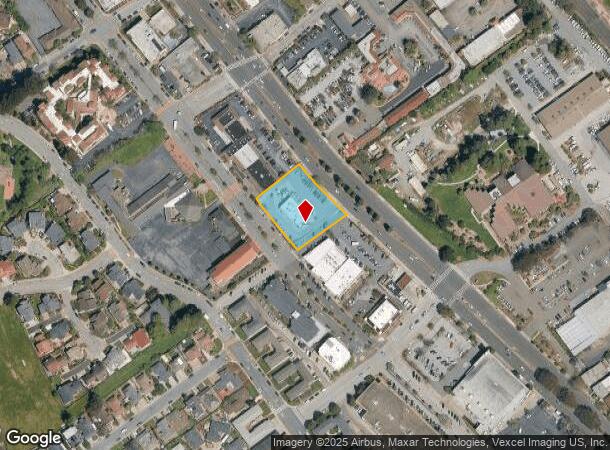 1101 El Camino Real, Millbrae, CA Parcel Map