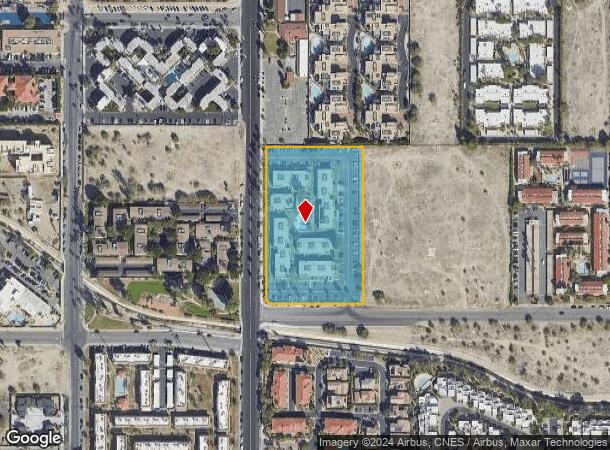  300 S Calle El Segundo, Palm Springs, CA Parcel Map