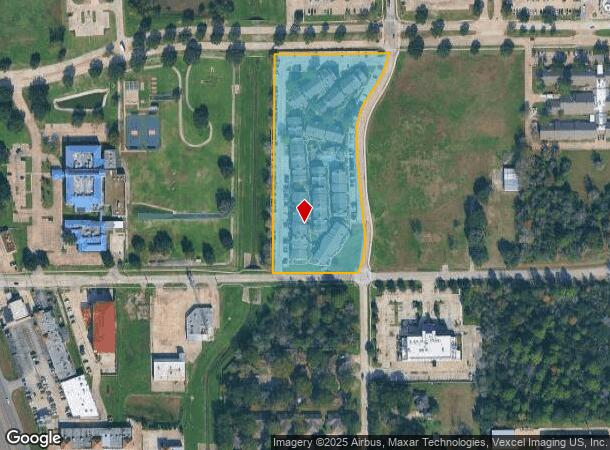 920 Lawrence St, Tomball, TX Parcel Map