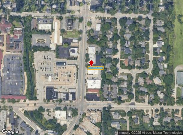 1033 Waukegan Rd, Glenview, IL Parcel Map