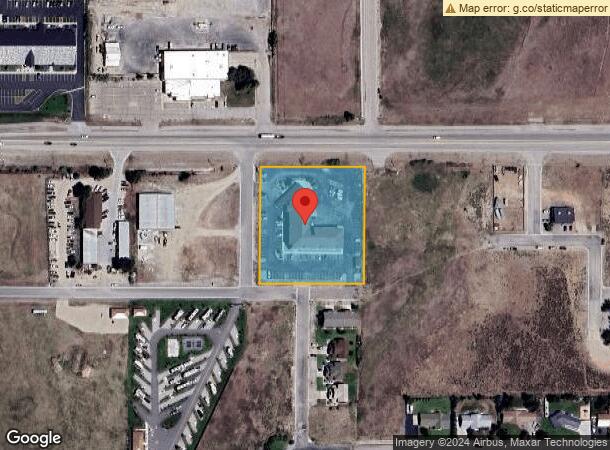  1424 W Pine St, Pinedale, WY Parcel Map