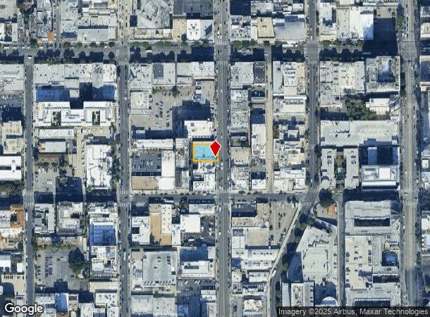  1617 N Cahuenga Blvd, Los Angeles, CA Parcel Map