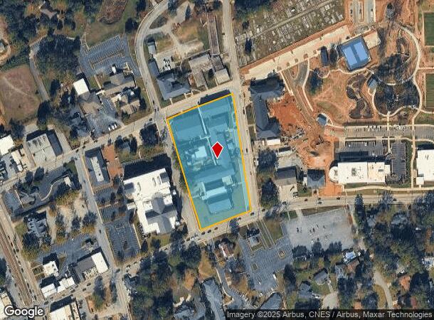 106 Academy St, Simpsonville, SC Parcel Map