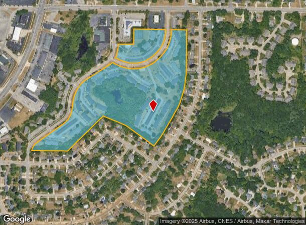 4000 Sawkaw Dr Ne, Grand Rapids, MI Parcel Map