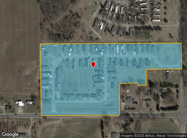  14099 Sparta Ave, Kent City, MI Parcel Map