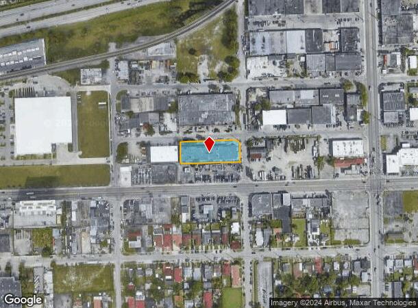  3300 Nw 37Th St, Miami, FL Parcel Map