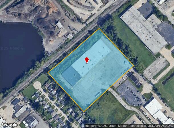  28801 Euclid Ave, Wickliffe, OH Parcel Map