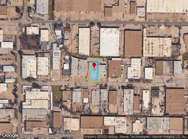  2631 Brenner Dr, Dallas, TX Parcel Map