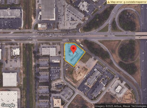  3649 Airport Blvd, Mobile, AL Parcel Map