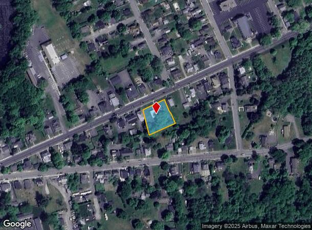  2151 Main St, Three Rivers, MA Parcel Map