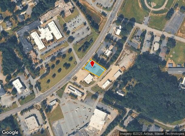 1504 E Greenville St, Anderson, SC Parcel Map