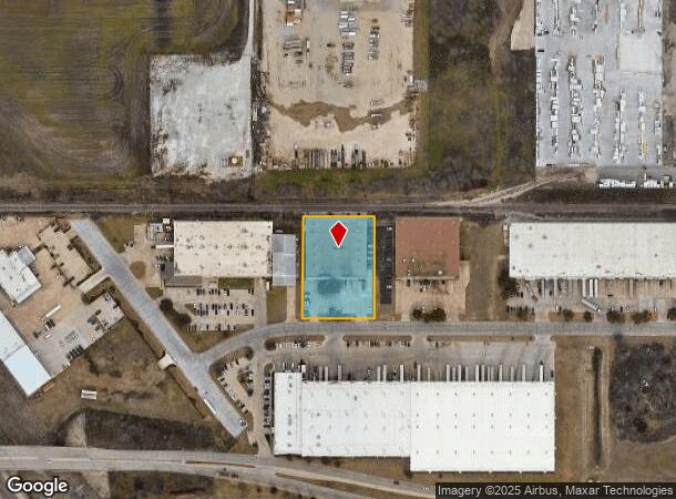 2051 Franklin Cir, Arlington, TX Parcel Map