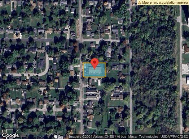  2319 Washington Ave, Findlay, OH Parcel Map