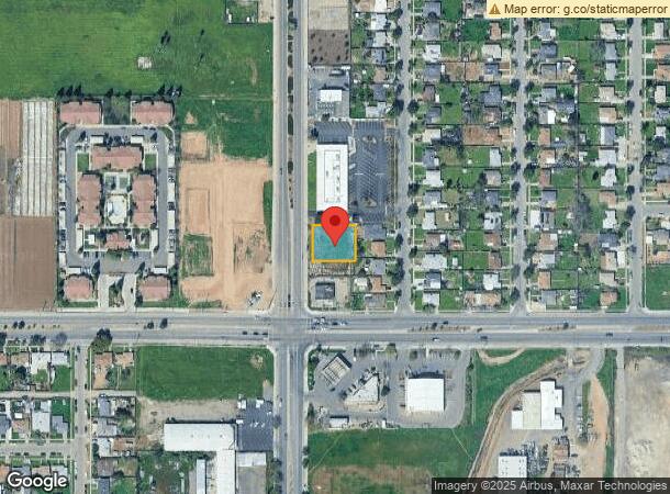  2583 S Elm Ave, Fresno, CA Parcel Map