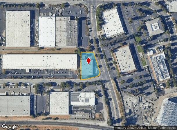  2810 Bowers Ave, Santa Clara, CA Parcel Map