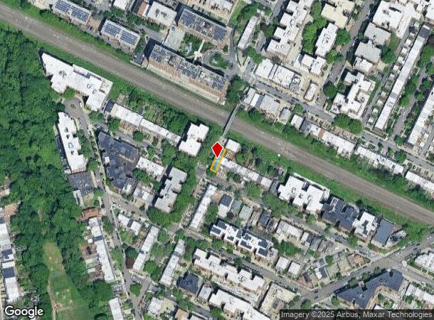  6701 Burns St, Forest Hills, NY Parcel Map