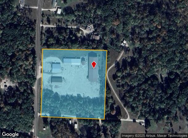1463 S State Road 45, Bloomfield, IN Parcel Map