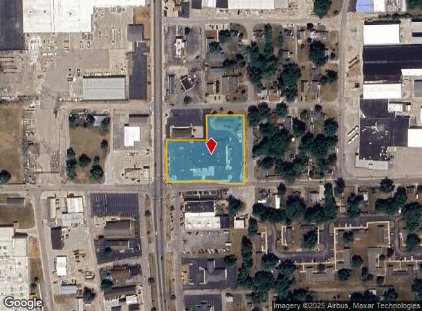 308 S Huntington St, Syracuse, IN Parcel Map