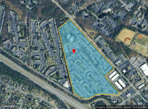 8602 Queensmere Pl, Henrico, VA Parcel Map