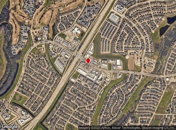 1509 W Hebron Pky, Carrollton, TX Parcel Map