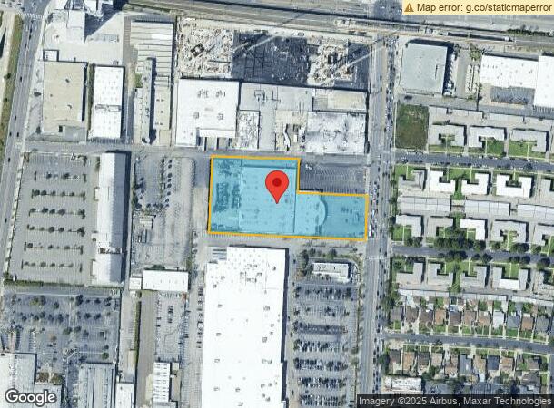  3485 S La Cienega Blvd, Los Angeles, CA Parcel Map