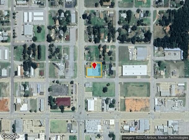  301 N 4Th St, Clinton, OK Parcel Map