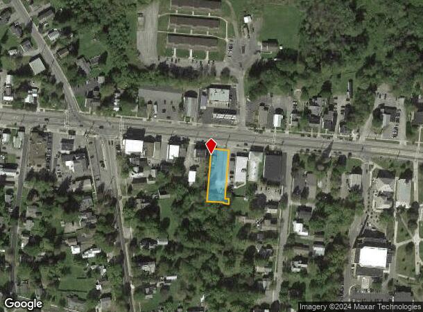  28 E Main St, Morrisville, NY Parcel Map