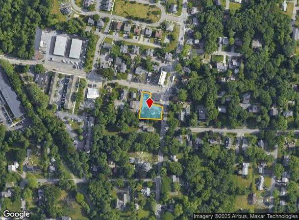 201 Washington Rd, Barrington, RI Parcel Map