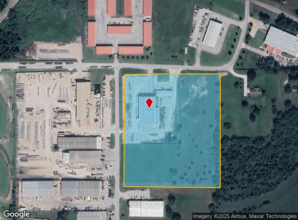 21900 E 96Th St S, Broken Arrow, OK Parcel Map