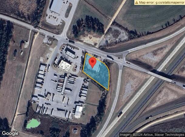  1829 Highway 34 W, Dillon, SC Parcel Map