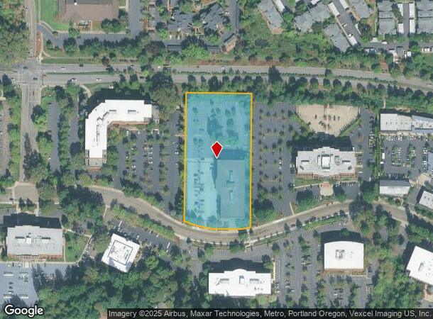5005 Meadows Rd, Lake Oswego, OR Parcel Map