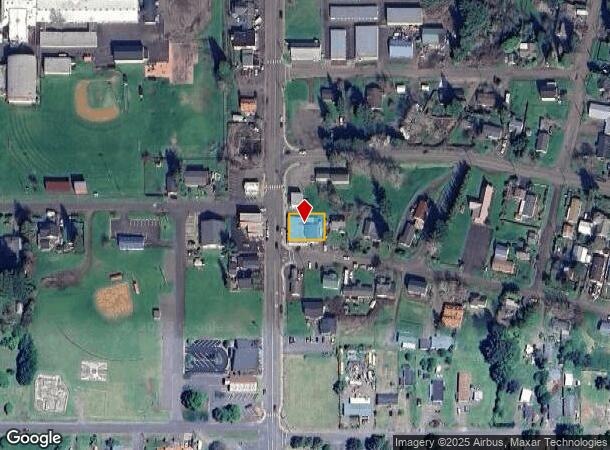 180 Se Gaither St, Siletz, OR Parcel Map