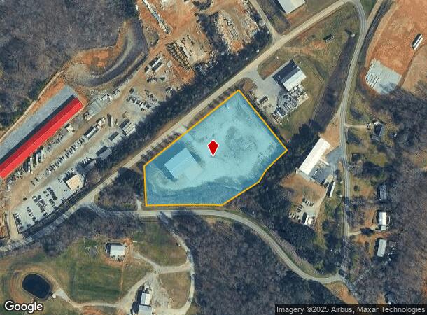 1972 Red Oak Flats Rd, Dahlonega, GA Parcel Map
