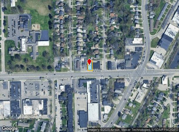 2646 W Central Ave, Toledo, OH Parcel Map
