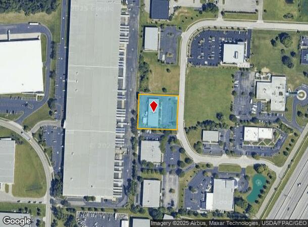 1717 Gateway Cir, Grove City, OH Parcel Map