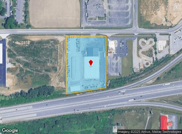  1625 E 60Th St, Anderson, IN Parcel Map