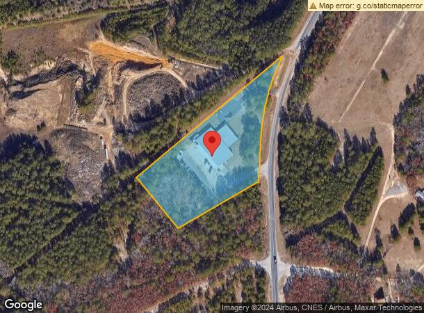  3524 Claude Lee Rd, Fayetteville, NC Parcel Map