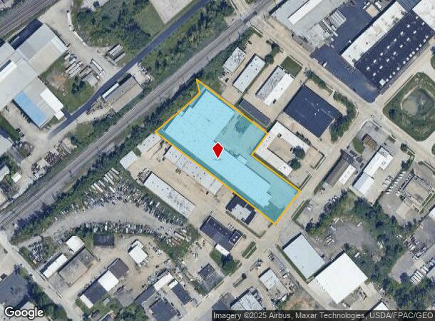 29201 Anderson Rd, Wickliffe, OH Parcel Map