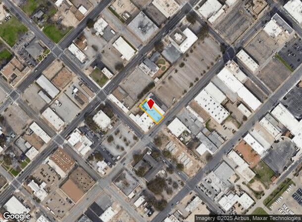 1017 Austin Ave, Waco, TX Parcel Map