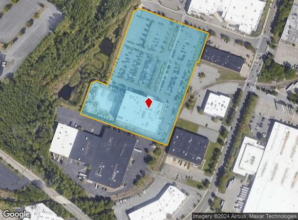  44 Harvard St, Westwood, MA Parcel Map