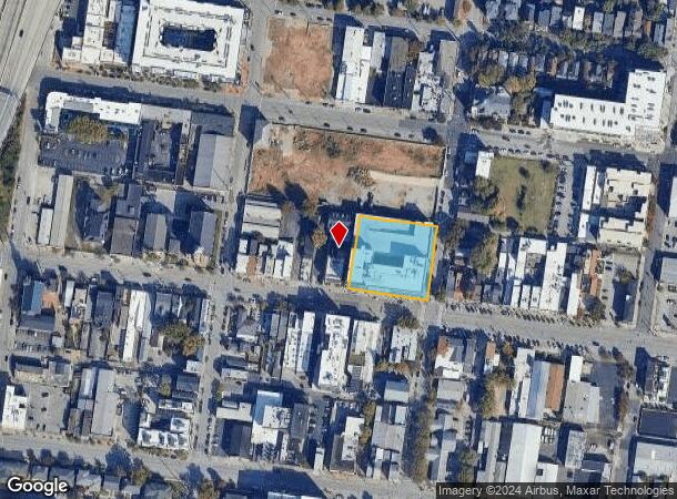  727 E Market St, Louisville, KY Parcel Map