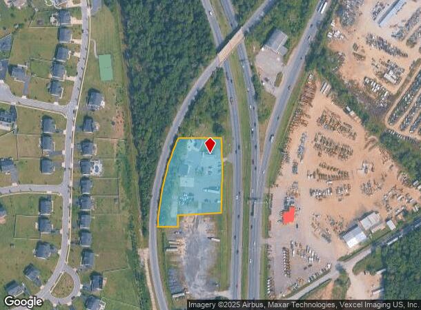 14201 Branch Ave, Brandywine, MD Parcel Map
