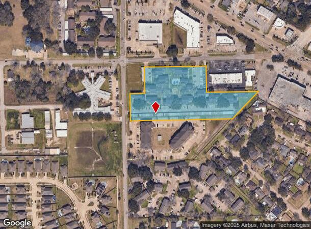  3340 E Walnut St, Pearland, TX Parcel Map