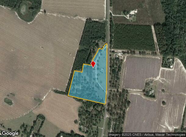  6340 Statesboro Hwy, Sylvania, GA Parcel Map