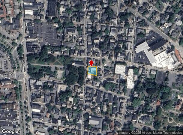 142 Spring St, Newport, RI Parcel Map